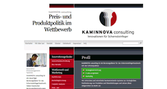 Desktop Screenshot of kaminnova.com